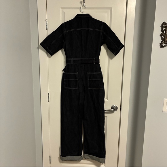 Freddies of Pinewood Grease Monkey 1940s Style Jumpsuit - Picture 3 of 13